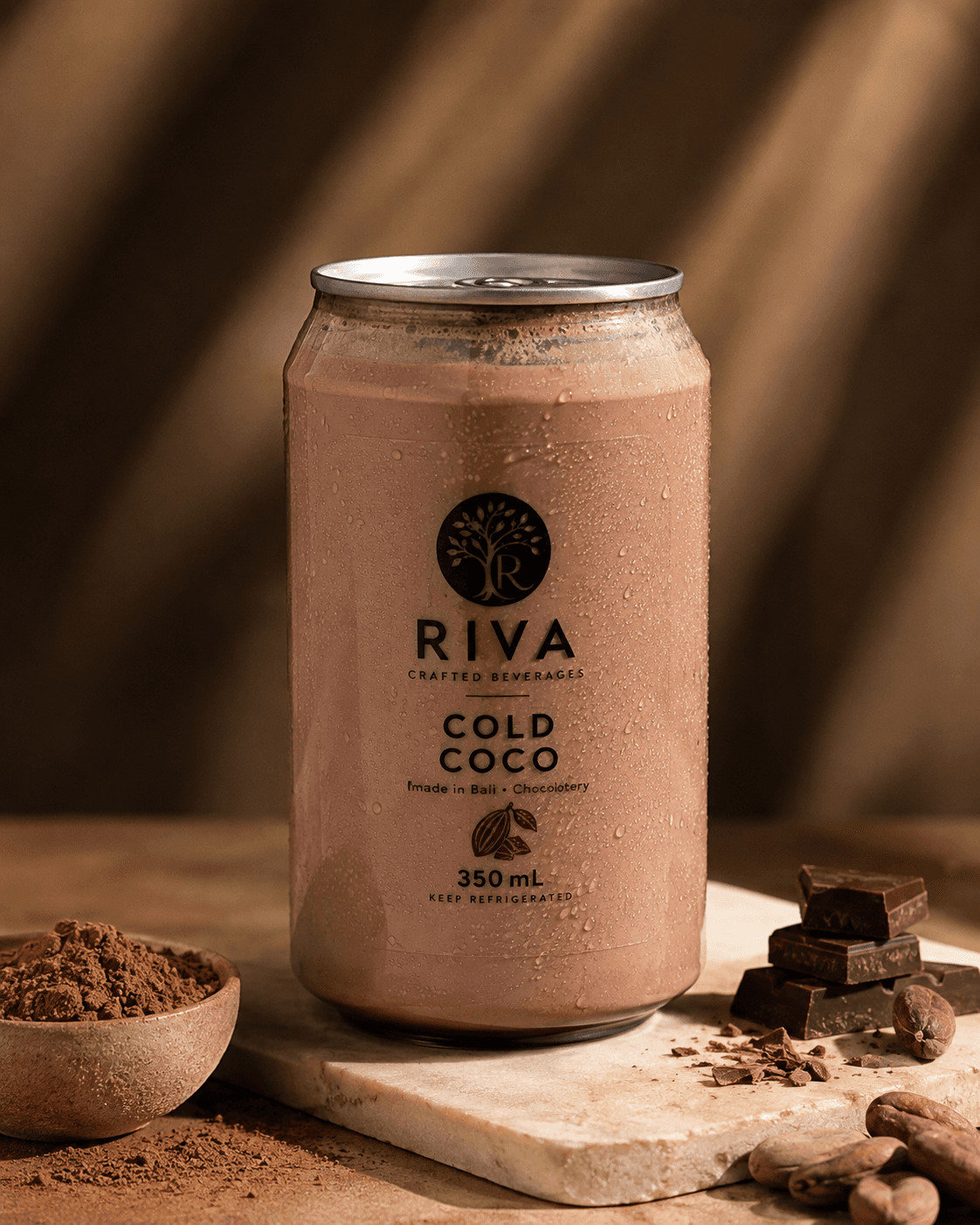 Riva Cold Coco — chilled can, ready to drink